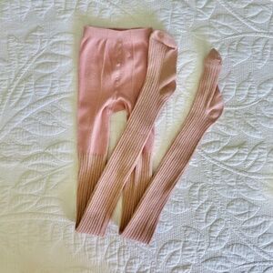 Pink Sparkle Tights Size S/M